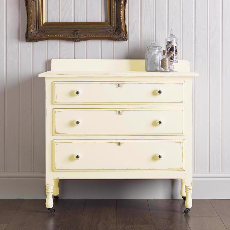 Rust-Oleum Chalked Ultra Matte Chiffon Cream Water-Based Chalk Paint 30 oz