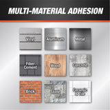 DAP Ultra Clear Clear Synthetic Rubber All Purpose Waterproof Sealant 10.1 oz