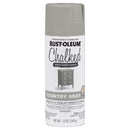 Rust-Oleum Chalked Ultra Matte Country Gray Oil-Based Acrylic Sprayable Chalk Paint 12 oz