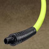 Flexzilla 50 ft. L X 1/4 in. D Hybrid Polymer Air Hose 300 psi Zilla Green