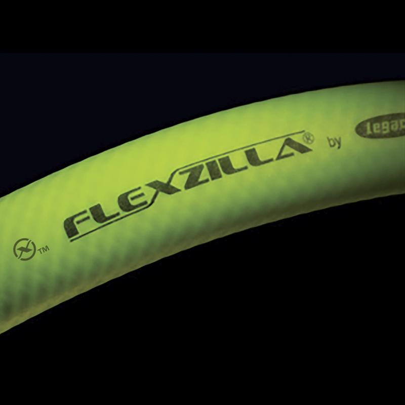 Flexzilla 6 ft. L X 3/8 in. D Hybrid Polymer Air Hose 300 psi Zilla Green