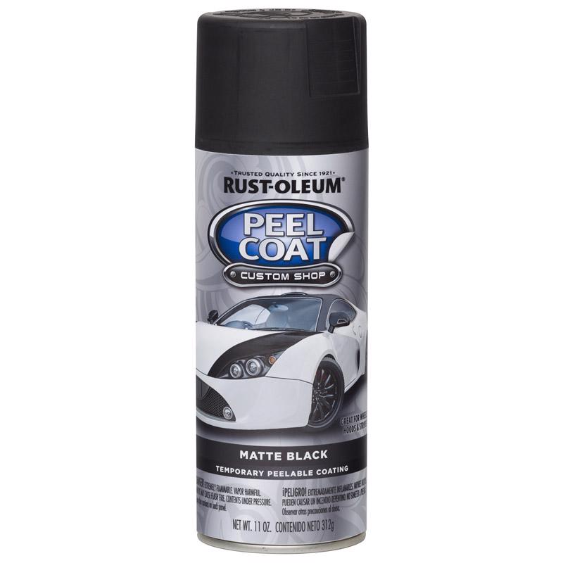 Rust-Oleum Peel Coat Matte Black Rubber Coating 11 oz