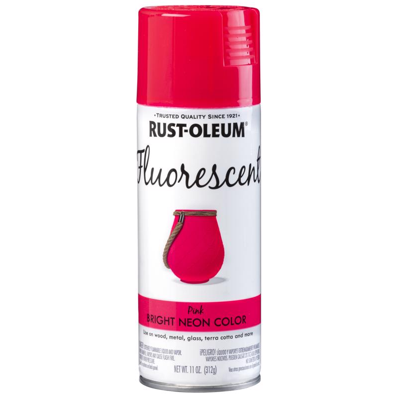 Rust-Oleum Specialty Fluorescent Pink Spray Paint 11 oz