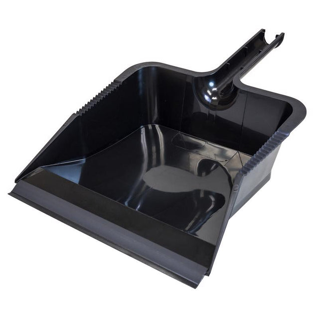 DUST PAN WIDE MOUTH BLK