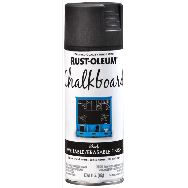 Rust-Oleum Flat Black Chalkboard Paint 11 oz