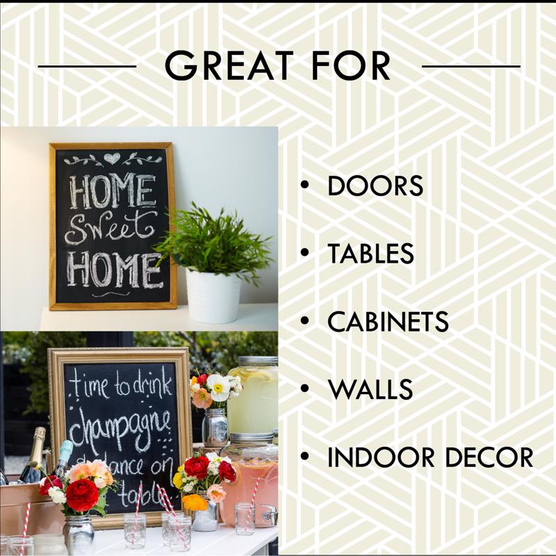 Rust-Oleum Flat Black Chalkboard Paint 11 oz