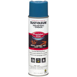 Rust-Oleum Industrial Choice Caution Blue Inverted Marking Paint 17 oz