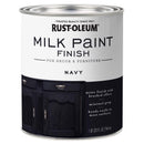 Rust-Oleum Matte Navy Water-Based Acrylic Milk Paint 1 qt