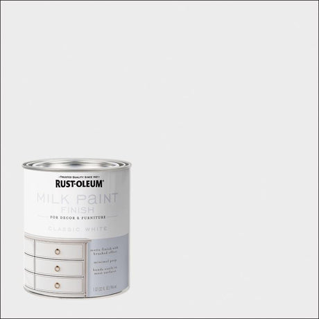 MILK PAINT CL WHITE 1QT