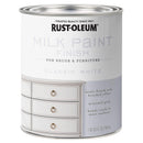 Rust-Oleum Matte Classic White Water-Based Acrylic Milk Paint 1 qt