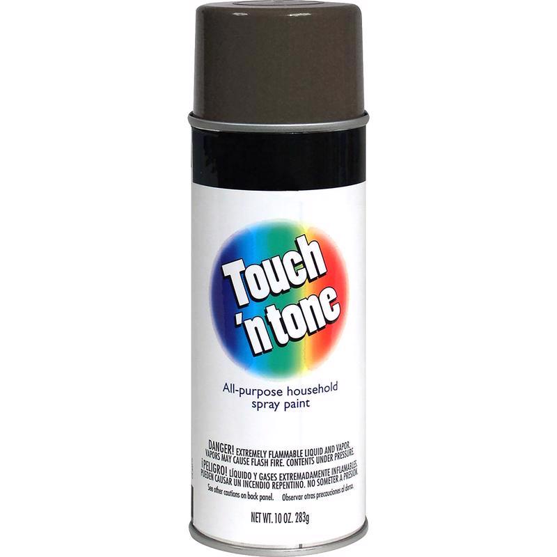 Rust-Oleum Touch 'N Tone Gloss Dove Gray Spray Paint 10 oz