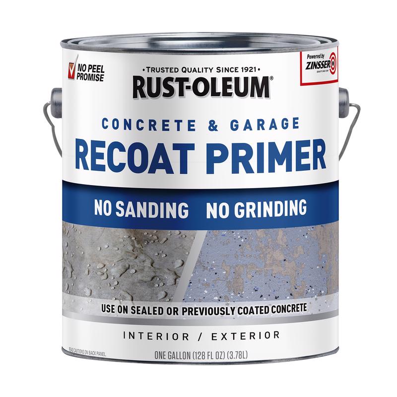 Rust-Oleum Garage and Interior Gray Matte Water-Based Primer 1 gal