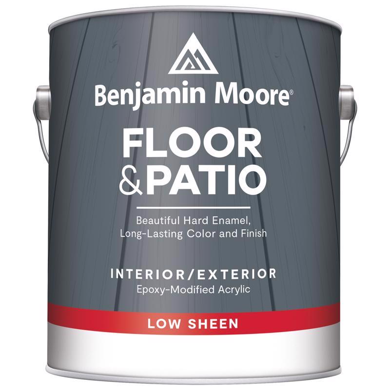 Benjamin Moore Floor & Patio Satin Platinum Gray Enamel Paint 1 gal