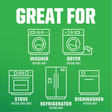 Rust-Oleum Specialty Gloss Black Oil-Based Appliance Epoxy 12 oz