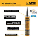 APOC Gloss Black Elastomeric Flashing Cement 10 oz
