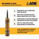 APOC Gloss Black Elastomeric Flashing Cement 10 oz