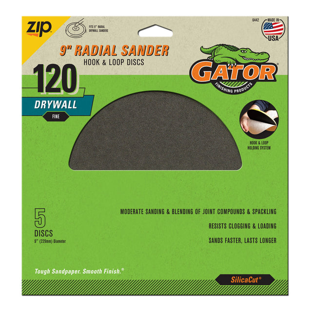 SANDING DISC 120 GRT 5PK
