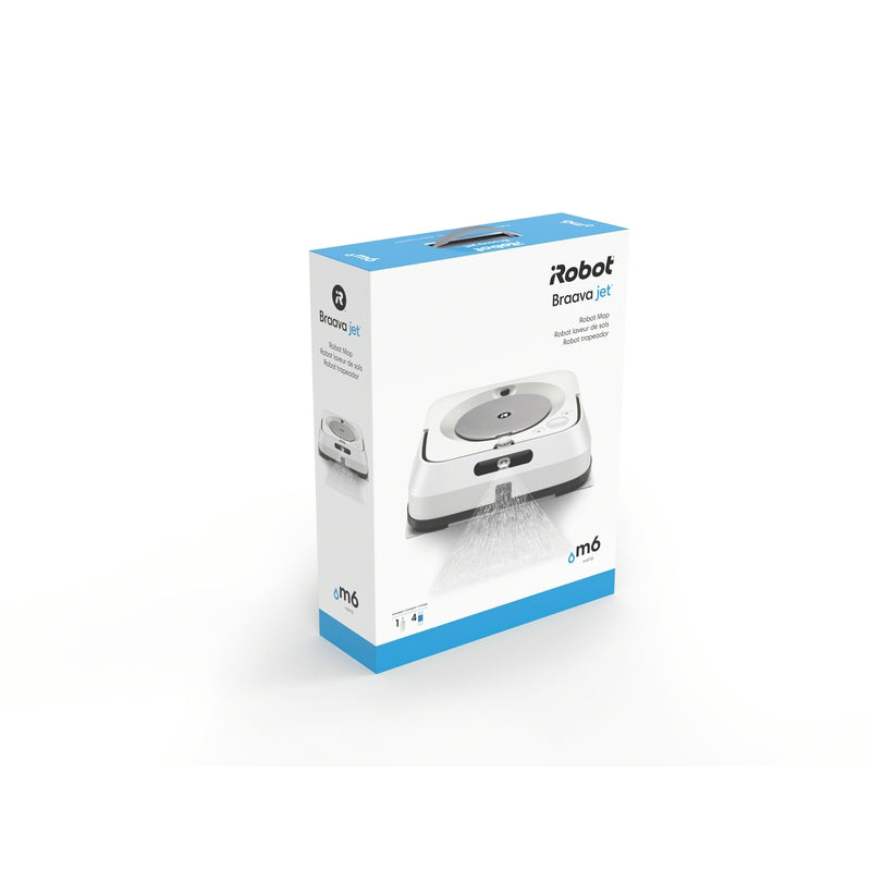 iRobot Braava m6 Bagless Cordless Standard Filter WiFi Connected Rechargeable Sweeper