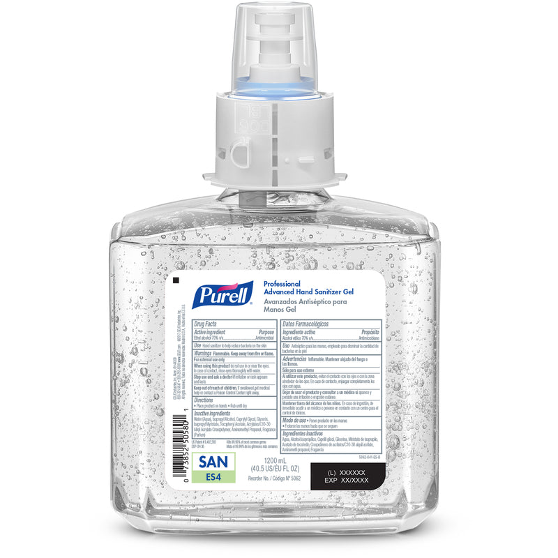 Purell Fresh Scent Gel Advanced Hand Sanitizer Refill 40.5 oz