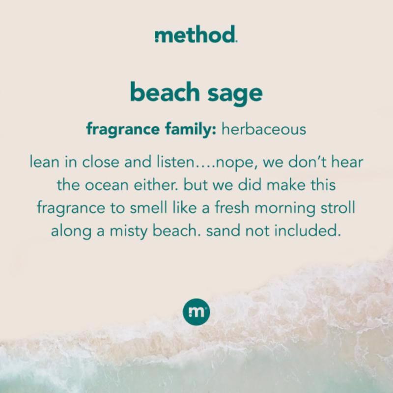 Method Beach Sage Scent Fabric Softener Liquid 53.5 oz 1 pk