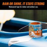 Gorilla 4 in. W X 10 ft. L White Waterproof Repair Tape