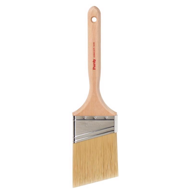 Purdy Chinex Elite Glide 3 in. Extra Stiff Angle Trim Paint Brush
