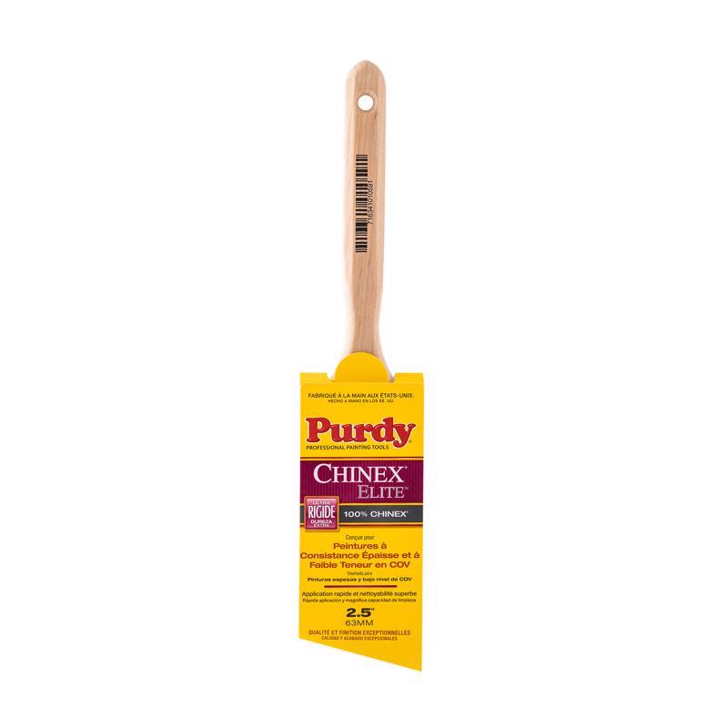Purdy Chinex Elite Glide 2-1/2 in. Extra Stiff Angle Trim Paint Brush