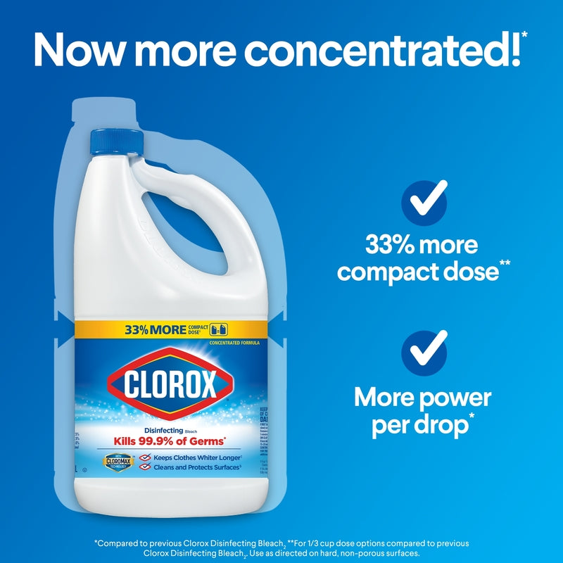 Clorox Regular Scent Disinfecting Bleach 81 oz