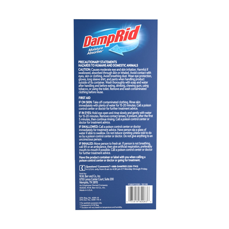 DampRid Hanging Moisture Absorber No Scent 15.4 oz 3 pk