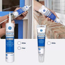 GE All Weather Pro Clear Acrylic Latex Window and Door Caulk Sealant 10.1 oz
