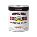 STOPS RUST ENAM FL BLK 1QT