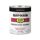 STOPS RUST ENAM BLK 1QT