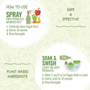 Veggie Wash Fruit and Vegetable Wash 16 oz Liquid