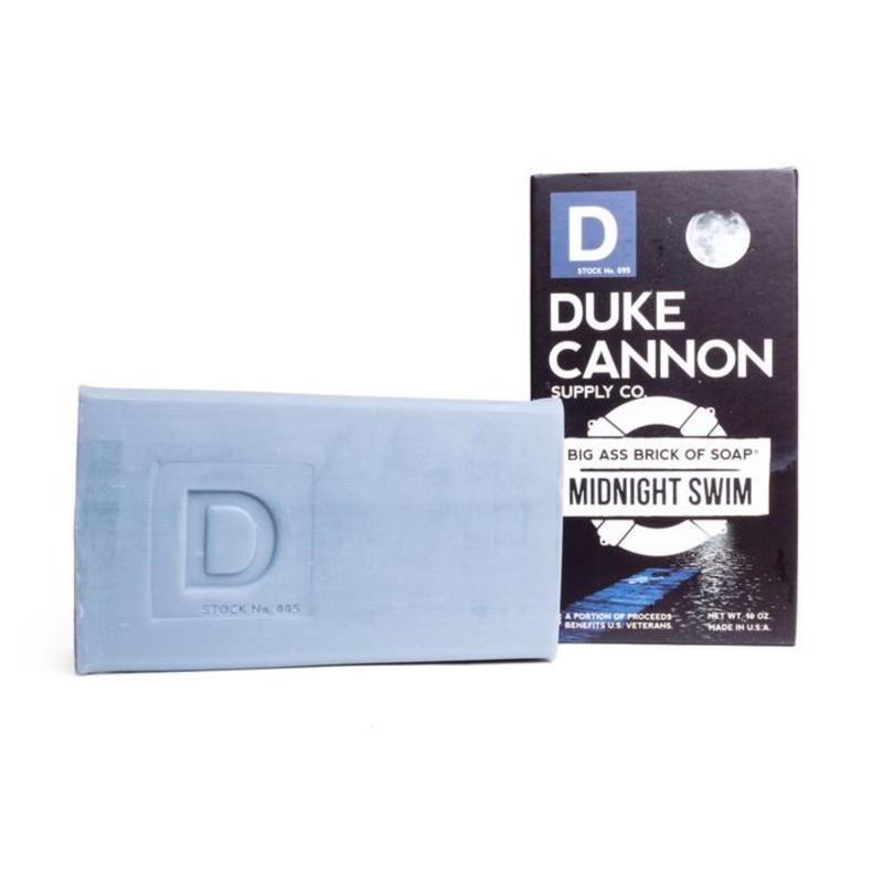 Duke Cannon Midnight Swim Scent Bar Soap 10 oz