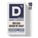 Duke Cannon Midnight Swim Scent Bar Soap 10 oz