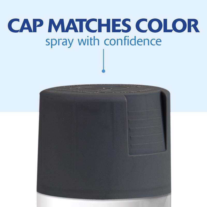 Rust-Oleum Painter's Touch 2X Ultra Cover Satin Charcoal Gray Paint+Primer Spray Paint 12 oz