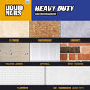 Liquid Nails Heavy Duty Solvent Based Construction Adhesive 10 oz