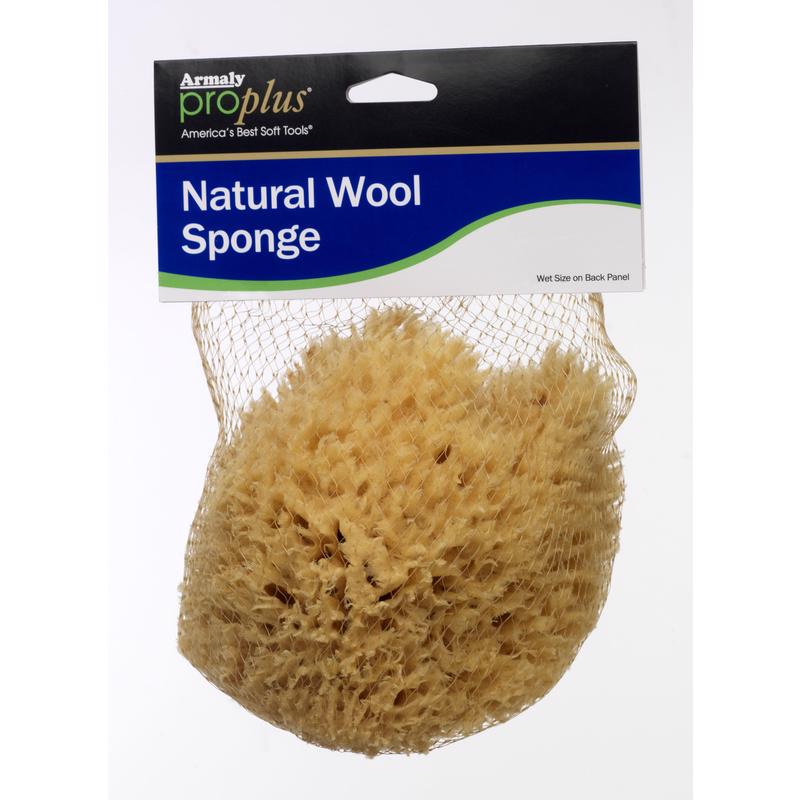 NAT WOOL SPONGE 7"DIA