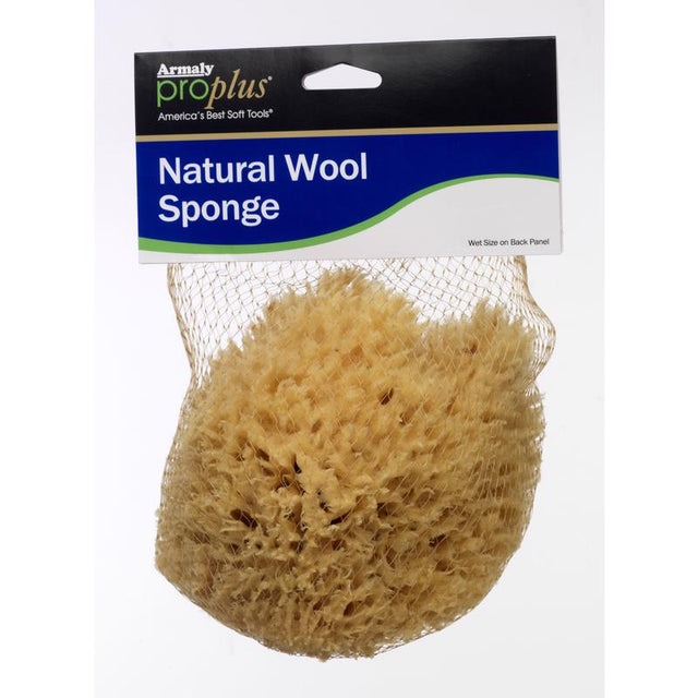 NAT WOOL SPONGE 7"DIA