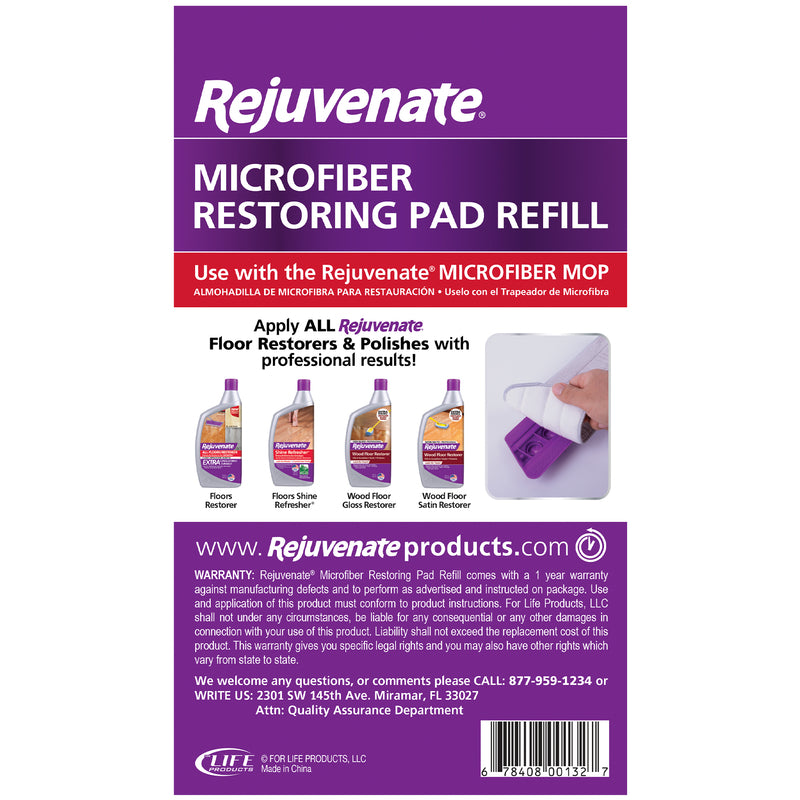 Rejuvenate Microfiber Pad 1 pk