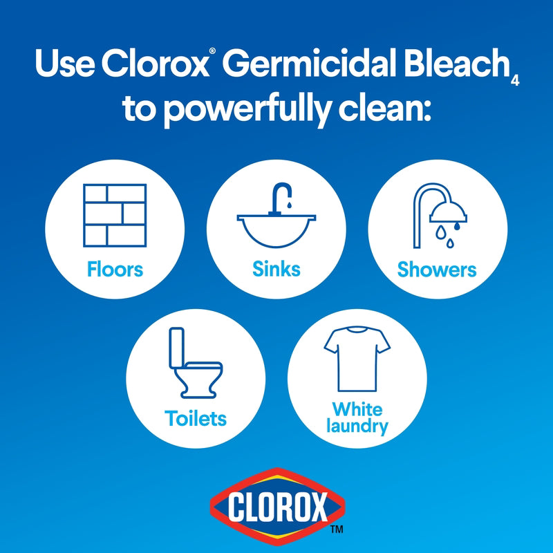 Clorox Regular Scent Germicidal Bleach 81 oz