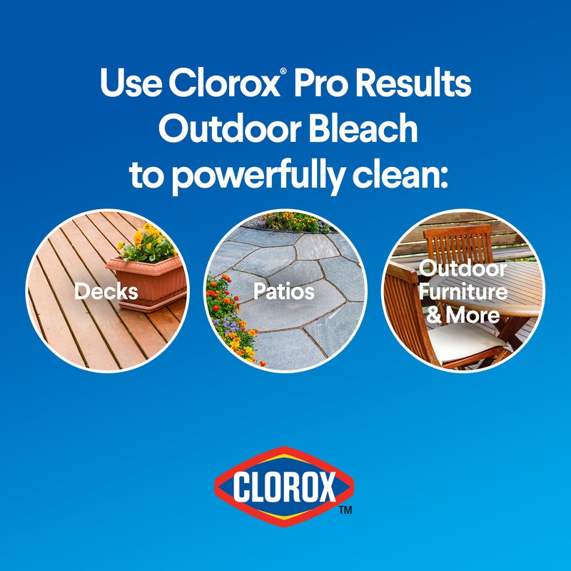 Clorox Pro Results Regular Scent Outdoor Bleach 81 oz