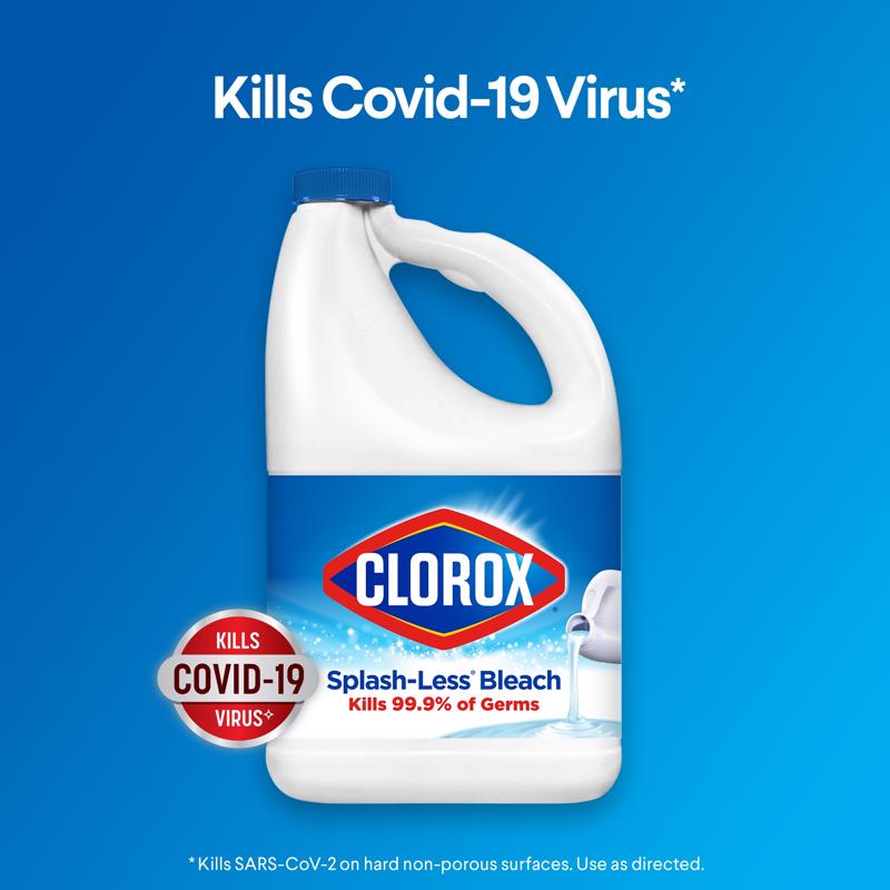 Clorox Splash-Less Regular Scent Bleach 117 oz