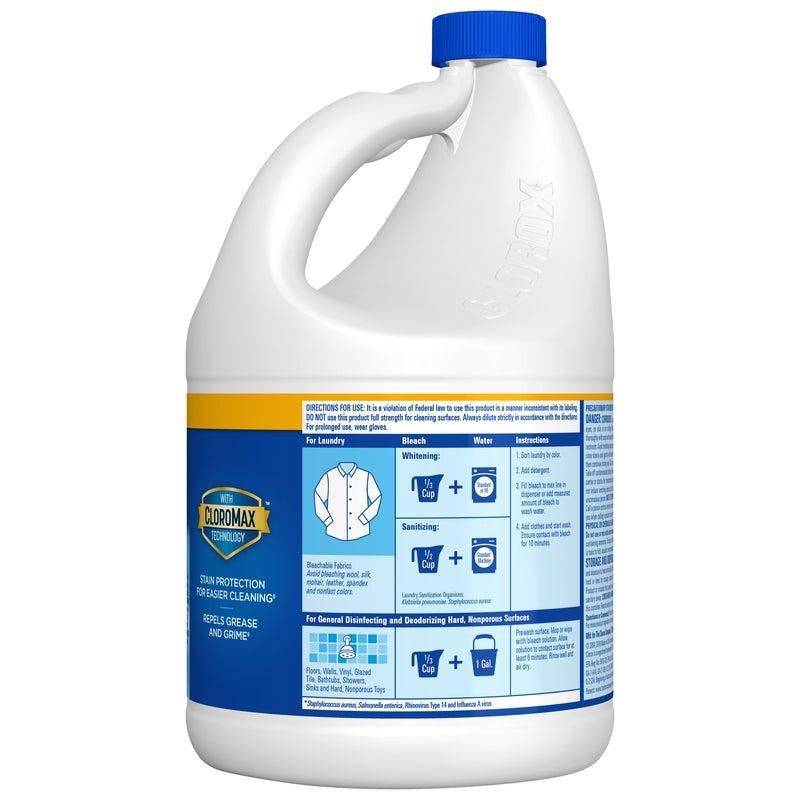 Clorox Regular Scent Disinfecting Bleach 121 oz