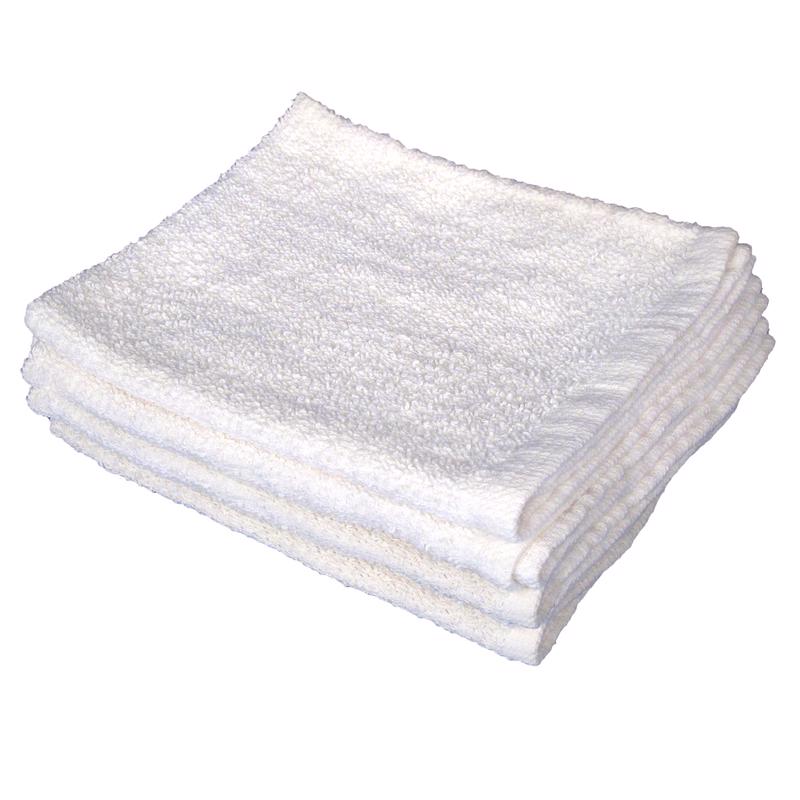 Buffalo Cotton Terry Towels 14 in. W X 17 in. L 4 pk
