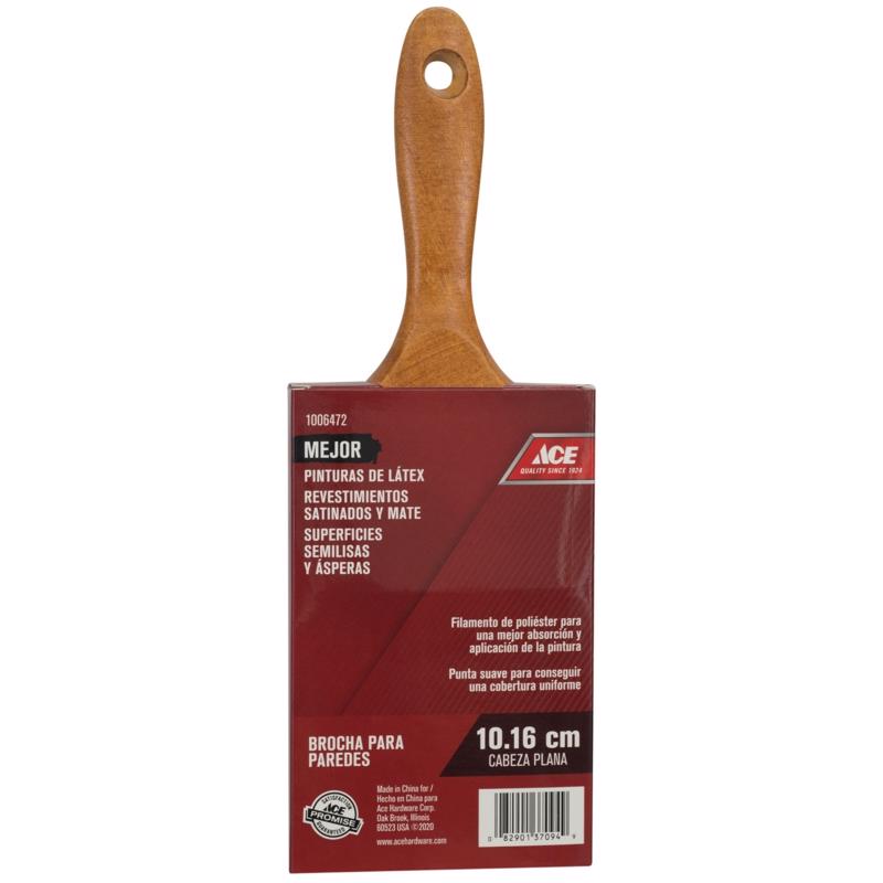 Ace Better 4 in. Flat Wall Brush