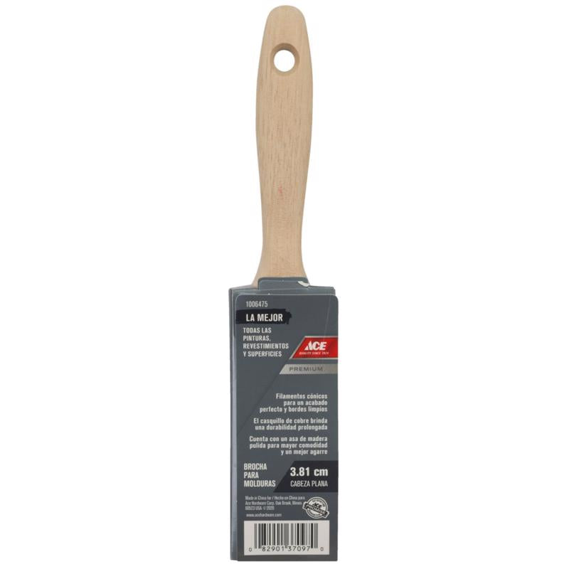 Ace Best 1-1/2 in. Flat Trim Paint Brush