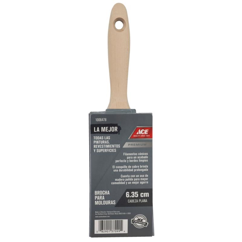 Ace Best 2-1/2 in. Flat Paint Brush