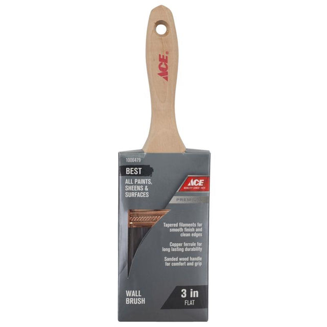 ACE BEST BRUSH FLAT 3"