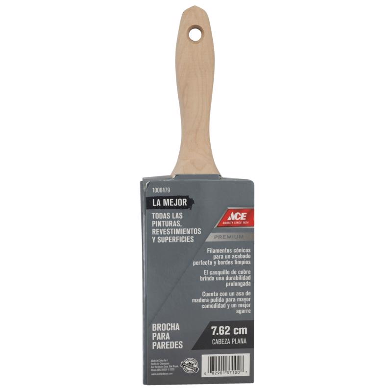 Ace Best 3 in. Flat Wall Brush